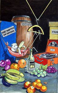 Gulliver Guinea-Pig: The Feast art by Philip Mendoza