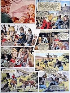 Follyfoot - Across the Bridge art by Mike Noble