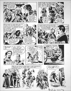 Robin of Sherwood: Romance (TWO pages) art by Mike Noble