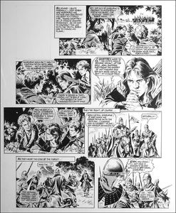 Robin of Sherwood - Not Dead At All (TWO pages) art by Mike Noble