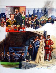 A Thousand Years of Spies 4: In the Age of Queen Elizabeth I art by Eric Parker