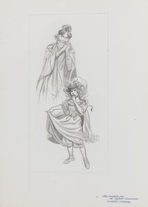 Nicholas Nickleby - Mrs Crummles and the Infant Phenomenon art by Ron Embleton