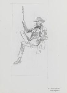 Martin Chuzzlewit - Hannibal Chollop art by Ron Embleton