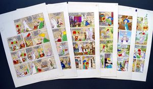 Alias The Jester - The Frog Prince (SIX pages complete story) art by Arthur Ranson