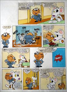 Danger Mouse - Resolutions (TWO pages) art by Arthur Ranson