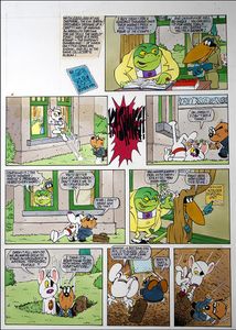 Danger Mouse - Sinking Feeling (TWO pages) art by Arthur Ranson