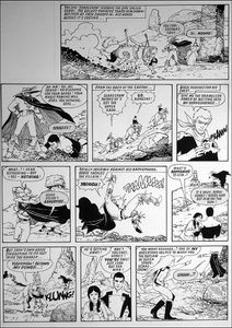 Galaxy Rangers: Your Crazy Goose (TWO pages) art by Arthur Ranson