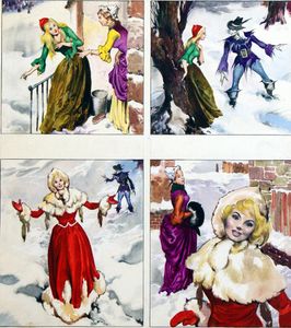 Magda The Snowmaiden (TWO pages) art by Ernest Ratcliff