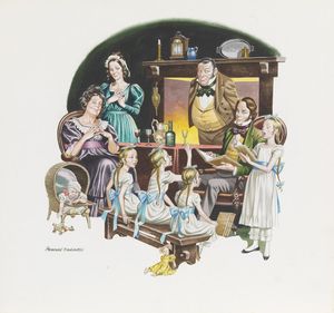 Nicholas Nickleby - Light Entertainment art by Ron Embleton