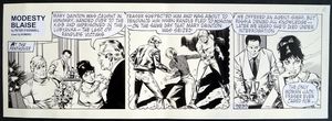 Modesty Blaise Daily Strip #9239 art by Enric Badia Romero
