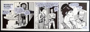 Modesty Blaise Daily Strip #9572 art by Enric Badia Romero