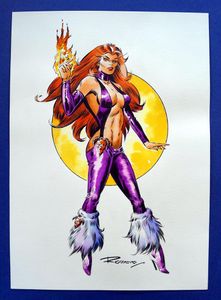 Satana Hellstrom art by Enric Badia Romero