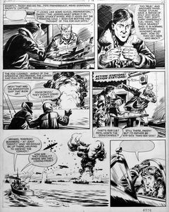 Paddy Payne: Action Stations art by Peter Sarson