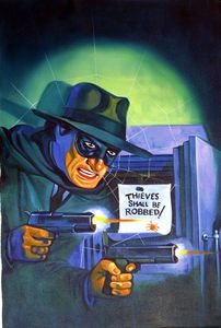The Spider Pulp cover art by Vet