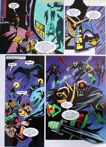 Cabal from Judge Dredd Megazine #7 page 3 art by Pete Smith