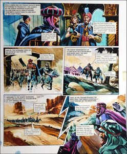 Trigan Empire: Mercy Mission (27 March 1982) (TWO pages) art by Gerry Wood