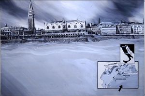 Venice In Peril art by Gerry Wood