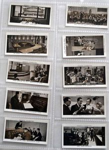 Full Set of 50 Cigarette Cards: Broadcasting (1935) by Various