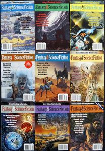 The Magazine of Fantasy and Science Fiction: 2002 - Volume 102, #1, #3, #4 & #6 & Volume 103, #1 - 6 (9 issues)