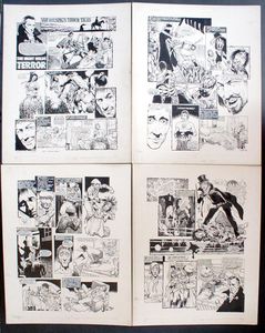 Van Helsing's Terror Tales: The Night Holds Terror (FOUR pages) art by Brian Lewis