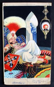 Judar & His Brother: Conked art by Ron Embleton