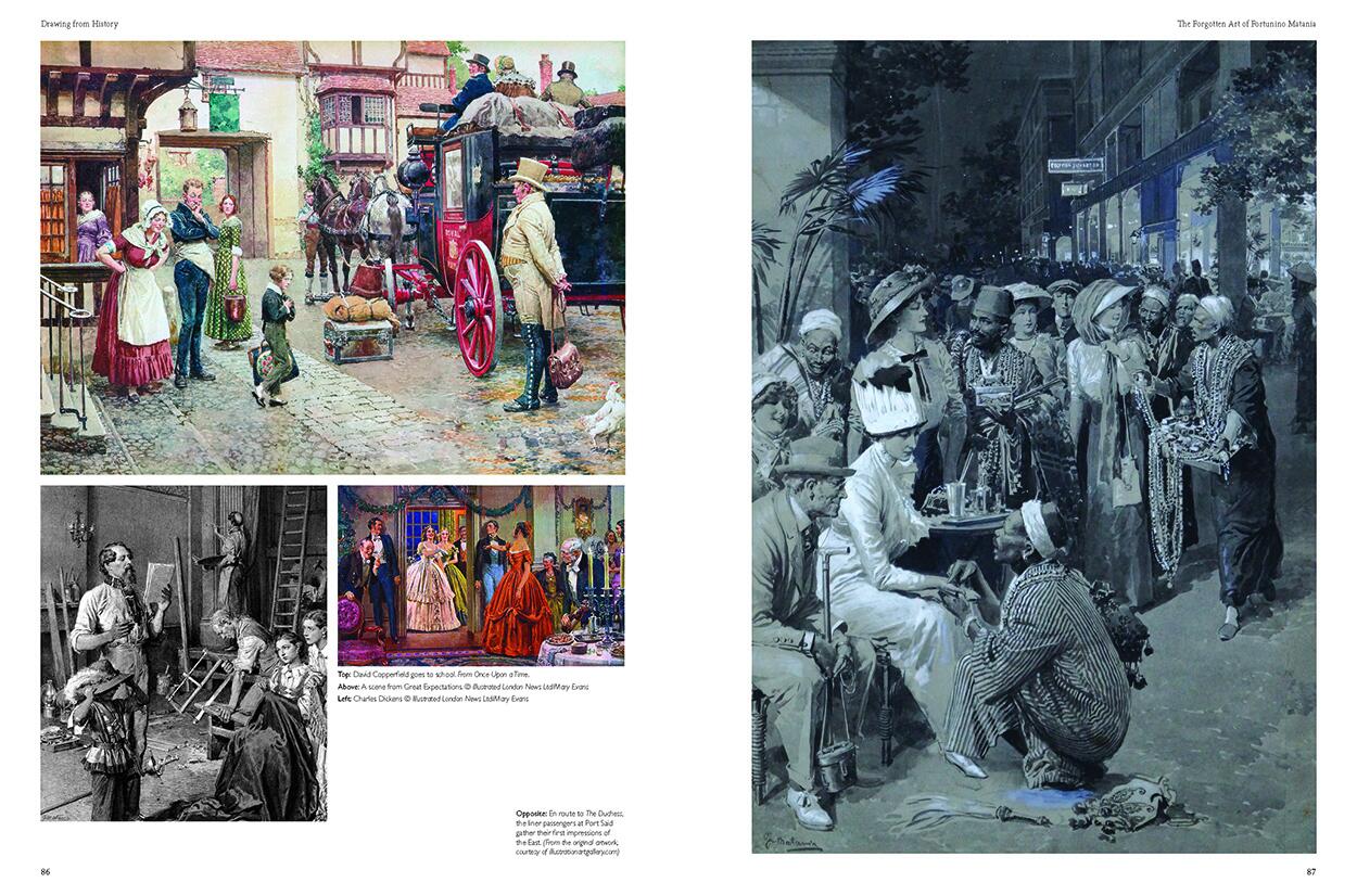 Drawing from History: The Forgotten Art of Fortunino Matania by Lucinda Gosling; foreword by James Gurney