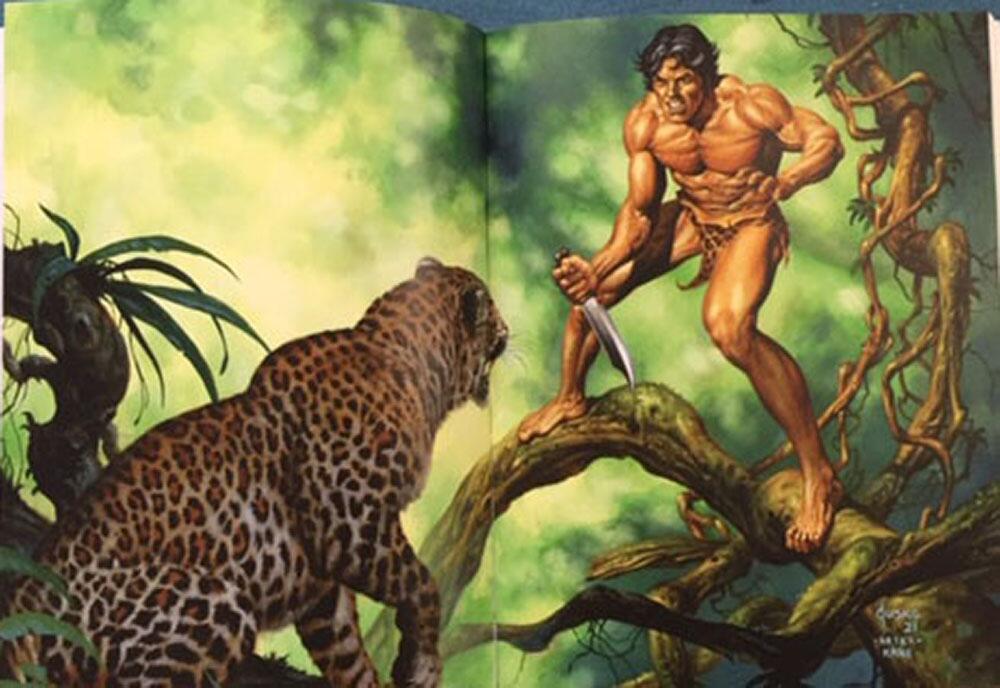 The Art of Tarzan (illustrators Special #15) ONLINE EDITION by Various, including Joe Jusko, Bill Stout, Edgar Rice Burroughs