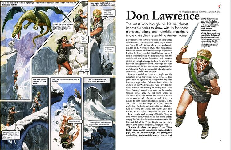 Don Lawrence, The Trigan Empire Artists' Special (Illustrators Special #17) ONLINE EDITION