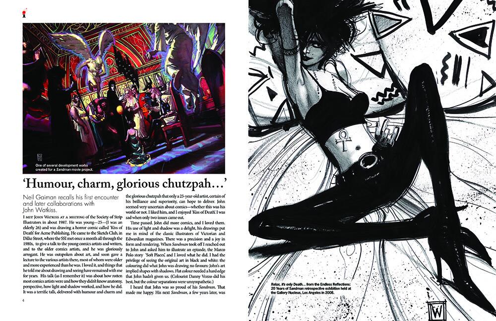 illustrators issue 38 ONLINE EDITION by Peter Richardson, foreword by Neil Gaiman