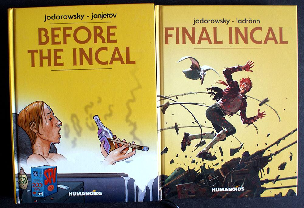 Jodorowsky's Incal Bundle: 'Before The Incal' & 'Final Incal' (TWO volumes) by Alexandro Jodorowsky