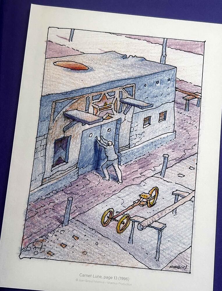 Lézards rêveurs / Dreaming Lizards by Jean Giraud Moebius at The