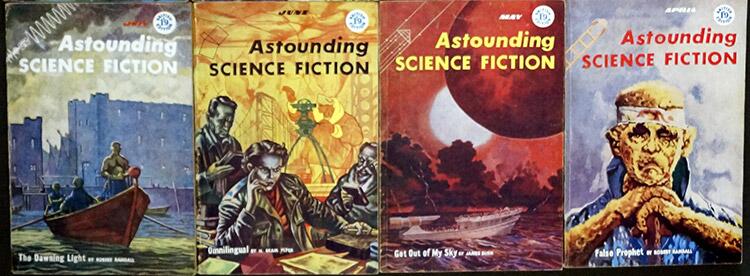 Astounding SF (UK) 1957 - Set 3 (4 issues)