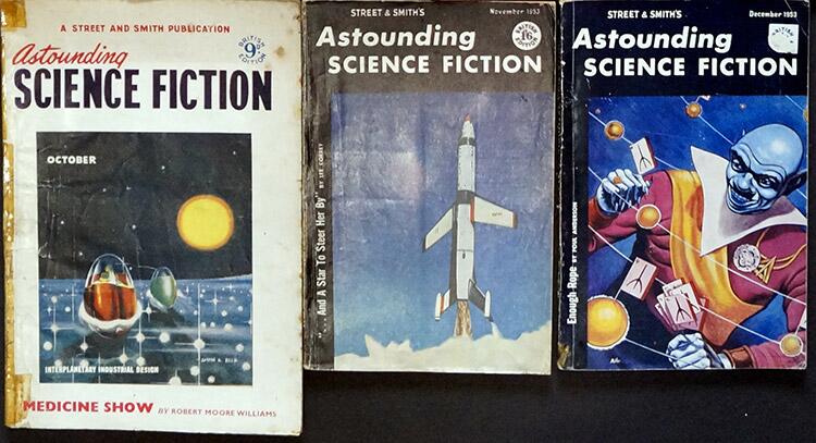 Astounding SF (UK) 1953 - Set 3 (3 issues)