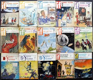 If: Worlds of Science Fiction: British Edition Volume 2 (INCOMPLETE - 15 issues)