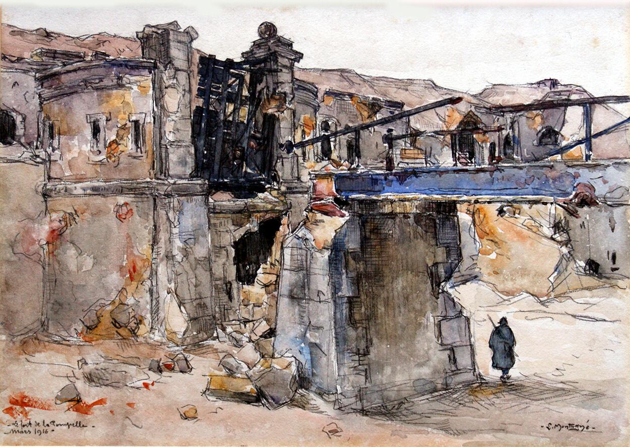 Agricole Louis Montagne artist biography