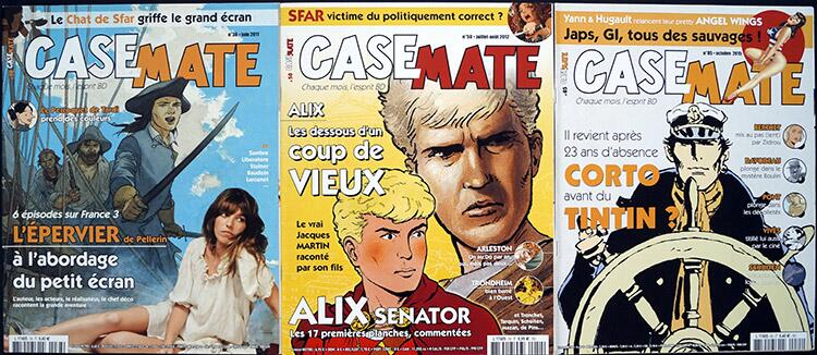 Assorted French Magazines: Casemate, BoDoï, Vécu & dBD (21 issues)