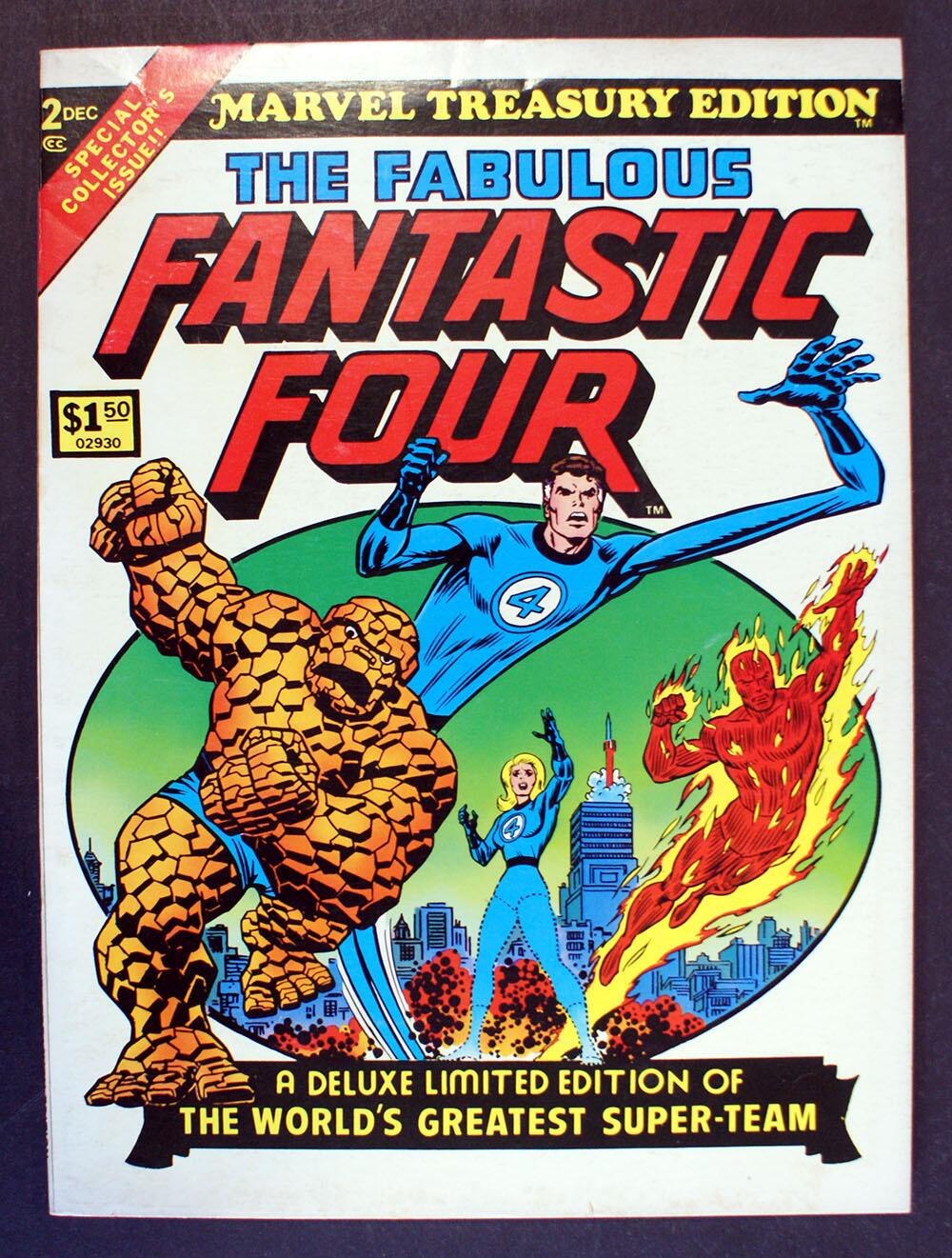 Marvel Treasury Edition Volume 1 #2 - The Fabulous Fantastic Four by Stan Lee