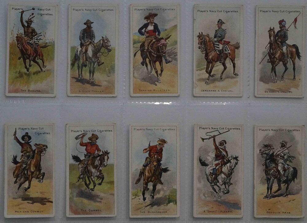 Full Set of 50 Cigarette Cards: Riders of the World (1914) by Various at The Book Palace Full Set of 50 Cigarette Cards: Riders of the World (1914) by Various at The Book Palace