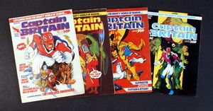 Captain Britain: issues #1 - #4 by Alan Moore, Steve Parkhouse