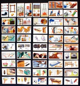 Cigarette Cards: Household Hints (1936) (50 cards)