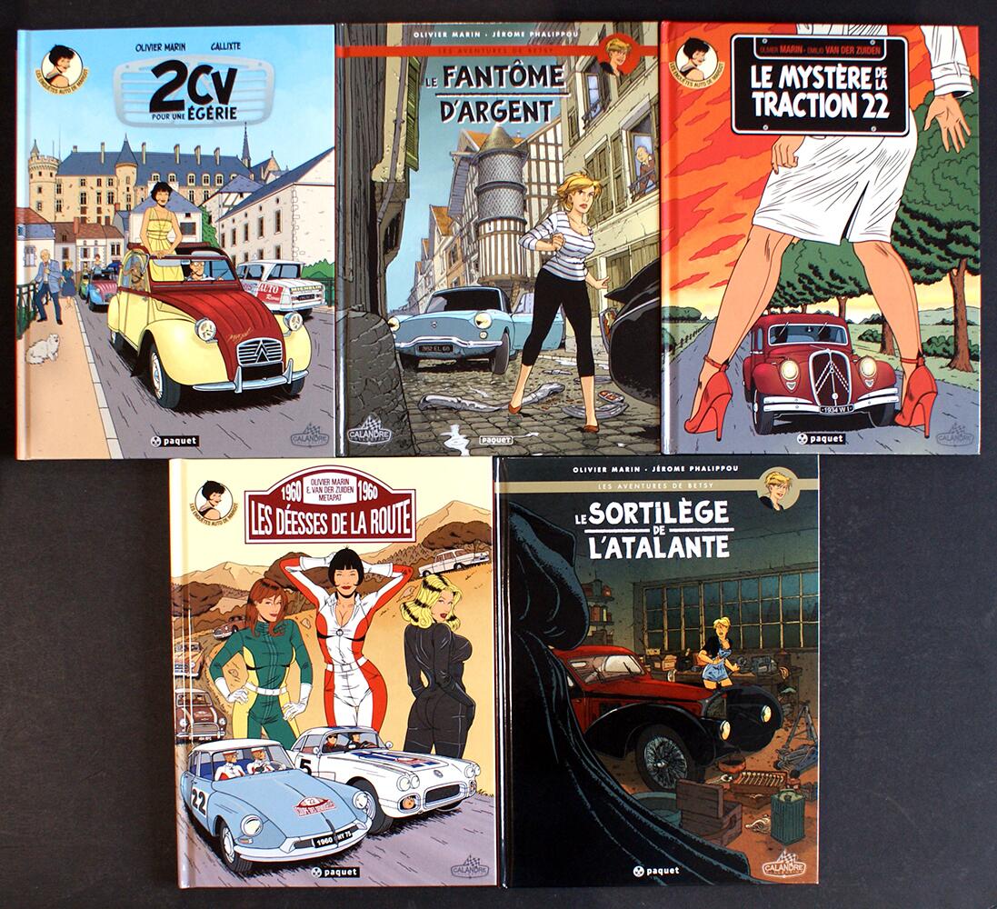 Les Aventures de Betsy & Les Enquêtes Auto de Margot Bundle (5 French Editions) by Olivier Marin,