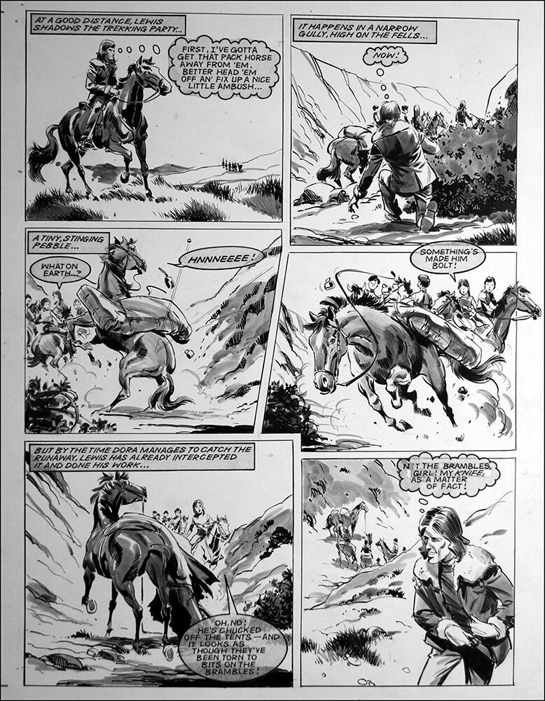 2nd page of story art by John Cooper