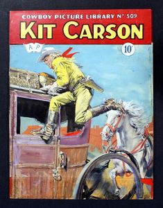 Kit Carson Cover #309 art by Giorgio De Gaspari