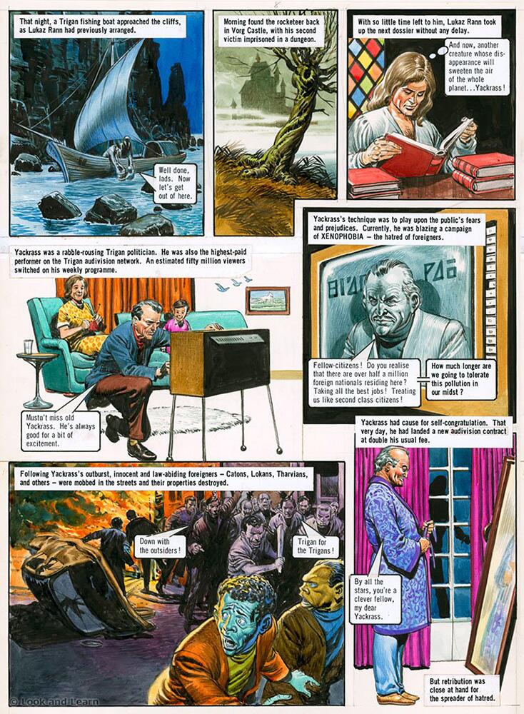 The Trigan Empire: Look and Learn issue 705(b) art by Don Lawrence