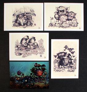 Stan Manoukian Bundle (FOUR prints) art by Stan Manoukian