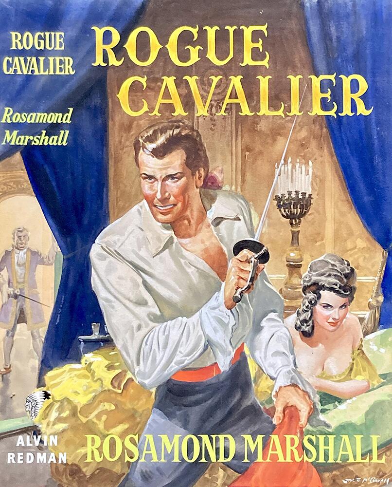 Rogue Cavalier - Book Cover Artwork art by James E McConnell