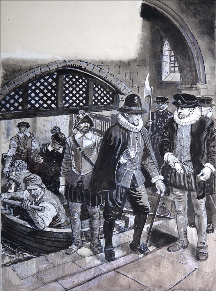 Treachery in the Tower art by Ken Petts