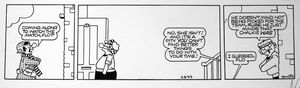 Andy Capp Picked for the Team art by Reg Smythe