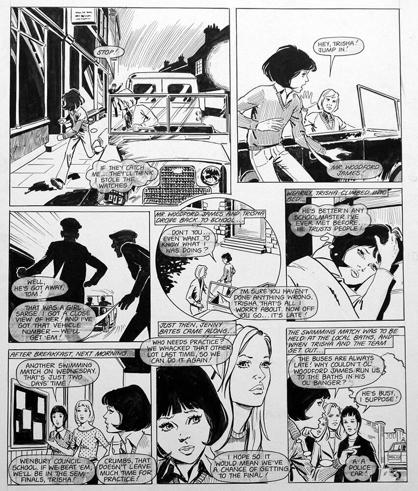 Careful She Bites 2nd June (THREE pages) art by Michael Strand