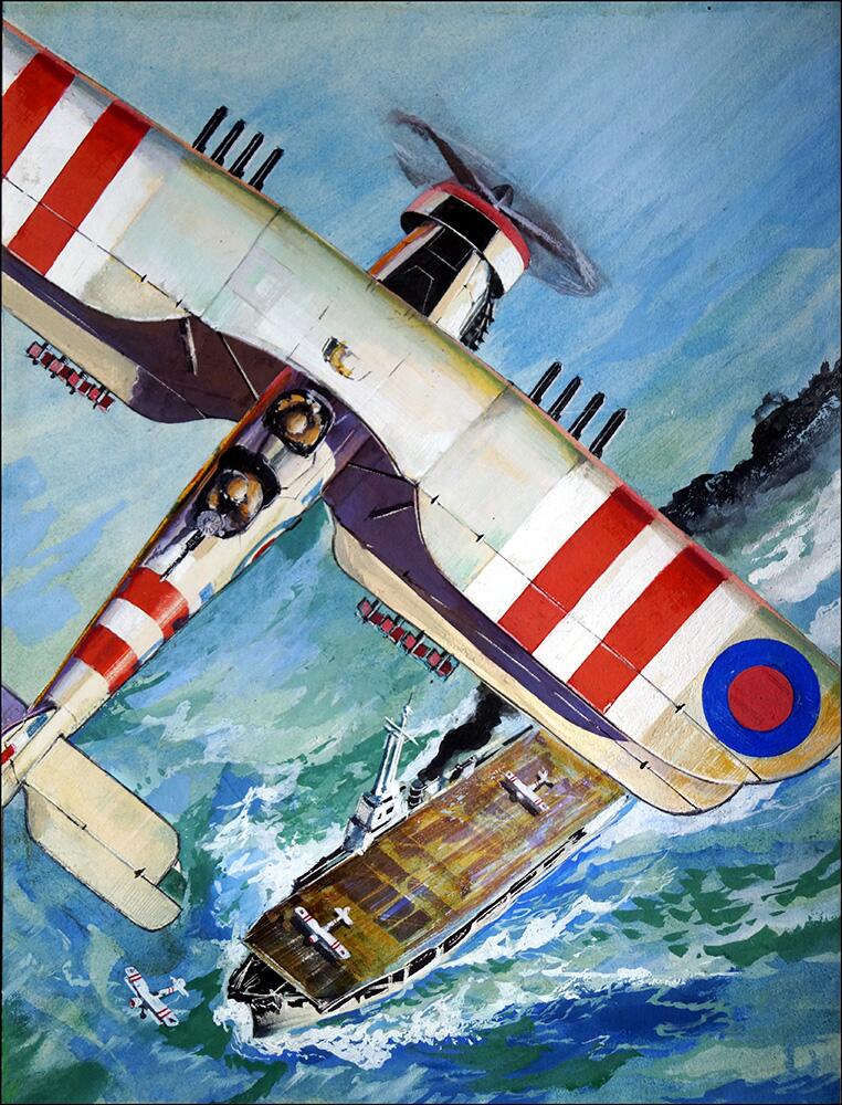 Fairey Swordfish art by Ferdinando Tacconi